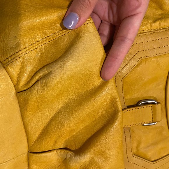 The Sak Yellow Leather Purse - Picture 6 of 7